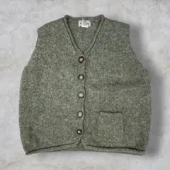 90s　L.L.Bean　ニットベスト　カーディガン アメカジのサムネイル