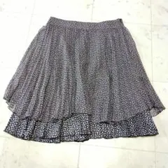 SPORTMAX スポーツマックス　小花柄フリル　フレアスカート 38のサムネイル