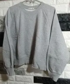 GU グレー杢 XL トレーナー・スウェット