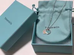 ティファニーリターントゥダブルハートタグ ペンダントシルバーのサムネイル