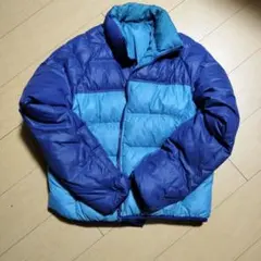 00s OLD UNIQLO　ダウンジャケット 古着　Y2K 収納袋付き