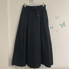 8【S】ロデオクラウンズ　ボリューム　ロングスカート ブラック