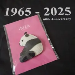 IBIZA　バッグ　マスコット横向 パンダチャーム&2025NEWショップ袋小