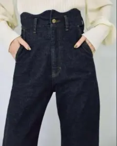 Eaphi WAVE DESIGN HIGH WAIST DENIM 2