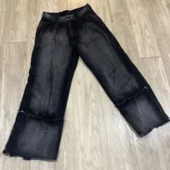 HARE ジーンズ　黒　ブラック　レディース　S