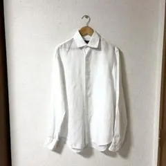 トゥモローランド　リネンシャツ　白　XSのサムネイル