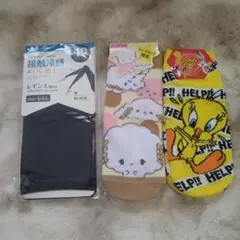 レギンスタイツ　靴下