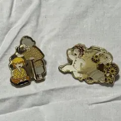 鬼滅の刃 竈門炭治郎 我妻善逸 ピンバッジ2点セット