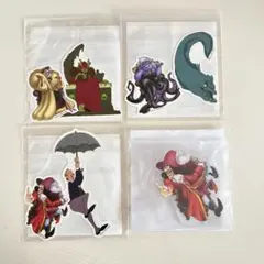 セガラッキーくじ　ディズニーヴィランズ　アクスタ　フック船長　アースラ　クルエラ