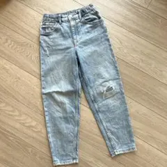 エイチアンドエム/H&M ダメージ加工ジーンズ デニムパンツ 120-130