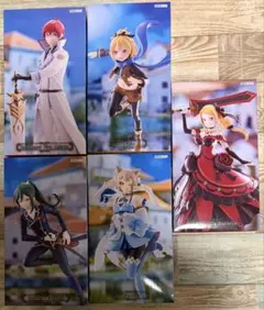 GIGO限定 リゼロ ラインハルト フェルト クルシュ フェリス 4種 - メルカリ