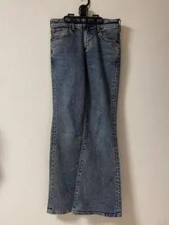 GU スリムフレアジーンズ 221-356423