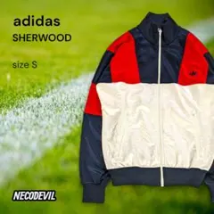 80s adidas アディダス ジャージ トラックジャケット Ｓ ホワイト