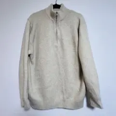 UNIQLO ユニクロ スフレヤーン ハーフジップ セーター　XL