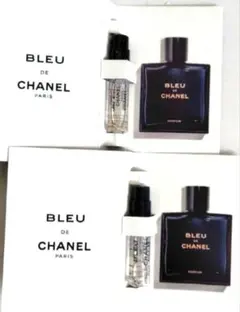 CHANEL★ブルードゥシャネルパルファムサンプル２個セットのサムネイル