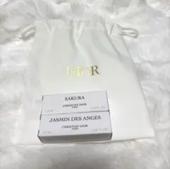 Dior Sakura & Jasmin des Anges ミニ巾着