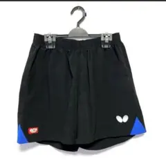 XL 極美品　Butterfly 卓球　ショートパンツ 黒　ブラック　青　短パン
