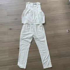 ホワイト セットアップ Lサイズ　フォーマル