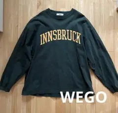 WEGO アソートグラフィックロンT グリーン M 美品