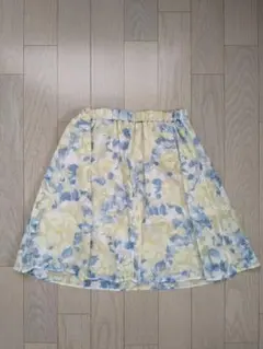 ロペピクニック　花柄 ひざ丈スカート　サイズ38