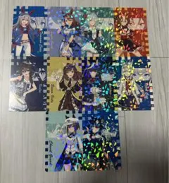 ウマ娘 アトレ秋葉原　キャラクターカード　全10種類　コンプリート　コンプ