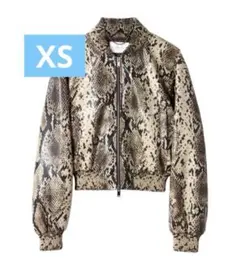 STELLAMCCARTNEY H&M スネークスキンフライトジャケット XSのサムネイル