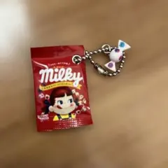 ミルキーキャラクター キーホルダーセット - メルカリ