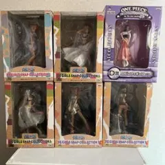 ワンピース DX GIRLS SNAP COLLECTION 6体　フィギュア