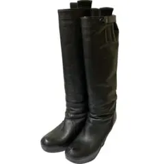 rick owens リックオウエンス　ウェッジロングブーツのサムネイル