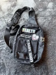 ワンショルダーボディバッグ　ブラック