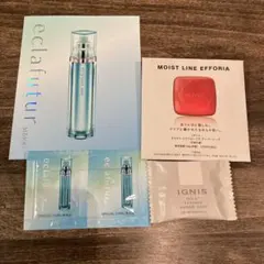 アルビオンエクラフチュール 、イグニスモイストエフォーリアアンバーソープサンプル