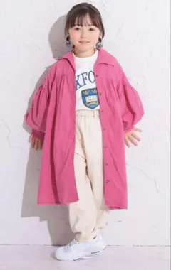 完売品Ocean & groundキッズチュニックシャツワンピース100cmのサムネイル