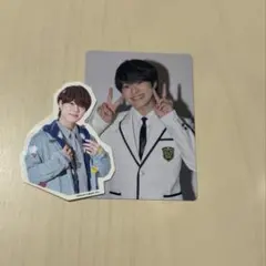 なにわ男子 HARD WORK ファミクラ盤 トレカ フレークシール 大橋和也