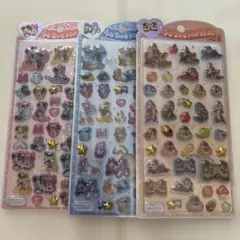 うるちゅるポップシール ディズニー 3種 国内正規品 新品未使用