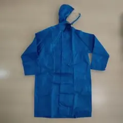 キッズ　140 フード付きレインコート