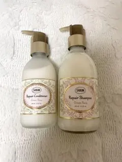 【美品】SABON リペアシャンプー コンディショナー ヘアマスク 3点セット 美品】SABON リペアシャンプー コンディショナー ヘアマスク 3点セット