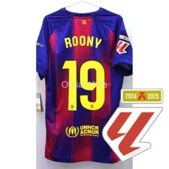 [正規品] FCバルセロナ ユニフォーム 25-26 #19 ROONY