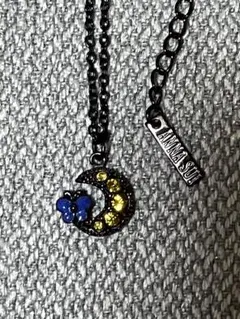 ANNA SUI ネックレス 三日月と蝶のサムネイル