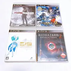 PS3 まとめ売り　トゥームレイダー ニノ国　バイオハザード BASARA4皇
