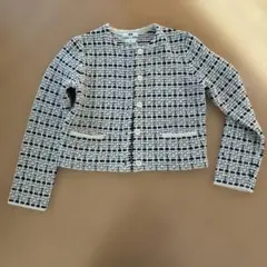 ユニクロ　ツイードジャケット