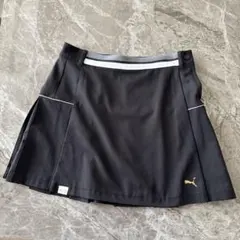 PUMA GOLF プリーツスカート ブラック Lのサムネイル