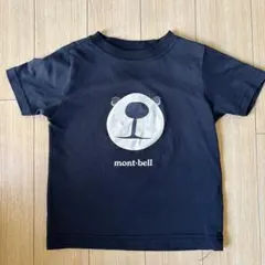 mont-bell クマTシャツ サイズ100ネイビー