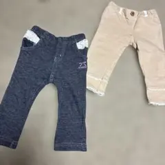 パンツ 2点セット 80cmのサムネイル