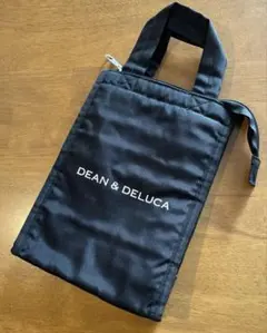 DEAN & DELUCA 小型クーラーバッグ ブラック S【中古】