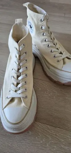 ALL STAR TREKWAVE CS HIクリーム ピンク 厚底 ハイカット