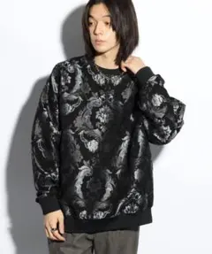 HARE モールジャガードダマスクプルオーバー