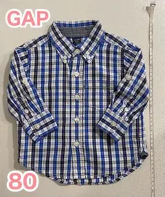 babyGAP シャツ チェック柄 80cm