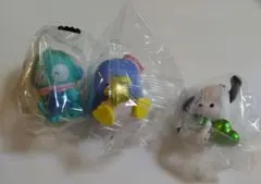 サンリオ きらめきバルーンフィギュア２ ハンギョドン　タキシードサム　ポチャッコ