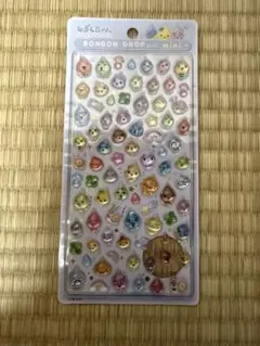ボンボンドロップシール　ミニ　しずくちゃん