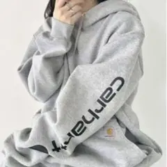 Carhartt グレールーズフィットパーカー M